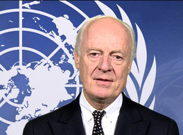 Staffan de Mistura habla sobre Siria en Casa Árabe 