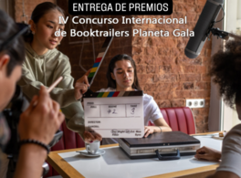 Entrega de premios del IV Concurso Internacional de Booktrailers de Planeta Gala 