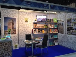 Stand feria libro Abu Dhabi