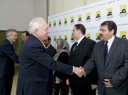 Encuentro entre el ministro de Asuntos Exteriores y de Cooperación y los embajadores árabes