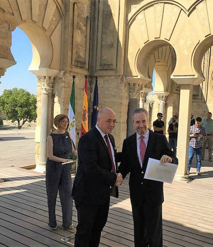 Reconocimiento a Casa Árabe por su apoyo a Medina Azahara 