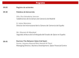 Seminario Internacional sobre Qatar 