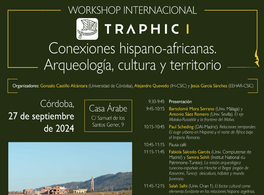 Jornada "Conexiones hispano-africanas I. Arqueología, cultura y territorio" 