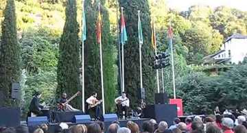 Naseer Shamma en el Palacio de los Córdova en Granada