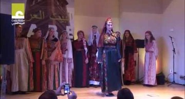 Palestina: tejidos de cultura y voces. Desfile